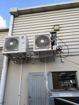 Installation of new heat pumps