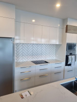 Herringbone - Kitchen splashback-Herringbone