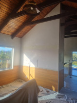 Paihia Kitchen - View from lounge area before wall removed.