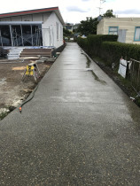 Exposed pebble - T C Concrete Services