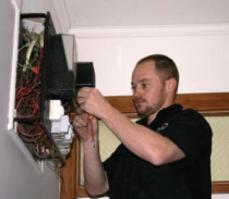 Working on a job