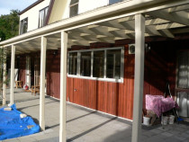 Pergola by Buildstrong - Made a pergola attached to house, fitted flashings against house, guttering etc