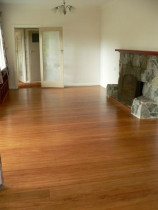 Lounge renovation by Buildstrong - Polished floors, plastered walls and ceiling.