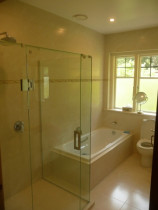 Bathrooms by Buildstrong - Membrane tiled bathroom