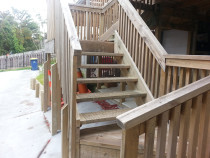 PANNA Woodworks Ltd - deck stairs
