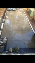 4kg black oxide ,acid wash by T C Concrete Services